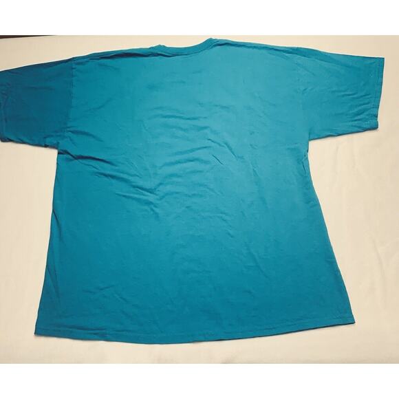 Mad Ninja Skills Fruit Ninja Turtles T-Shirt Short Sleeve Graphic Blue 2XL - Picture 14 of 14